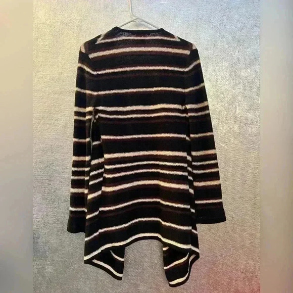 Tory Burch Waterfall Open Linen Cardigan - Picture 4 of 4